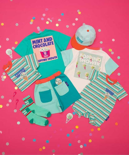 【鏈接】31冰淇淋口味邊框T恤