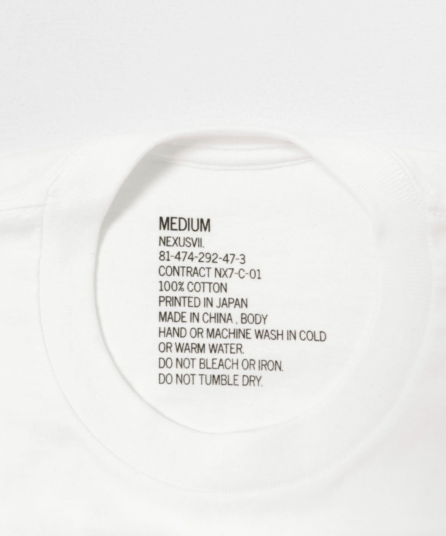 NEXUSVII. TRIANGLE 圖案 T恤