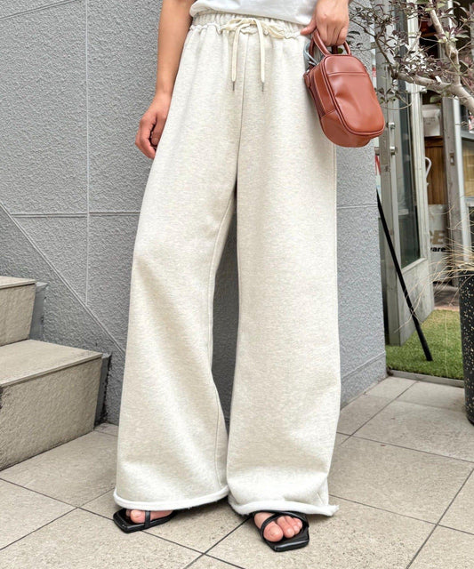 裡毛寬鬆運動褲/休閒褲