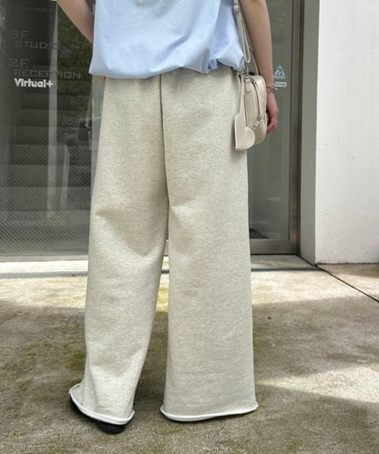 裡毛寬鬆運動褲/休閒褲