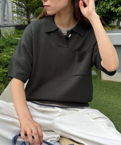 【男女通用】夏季針織polo衫