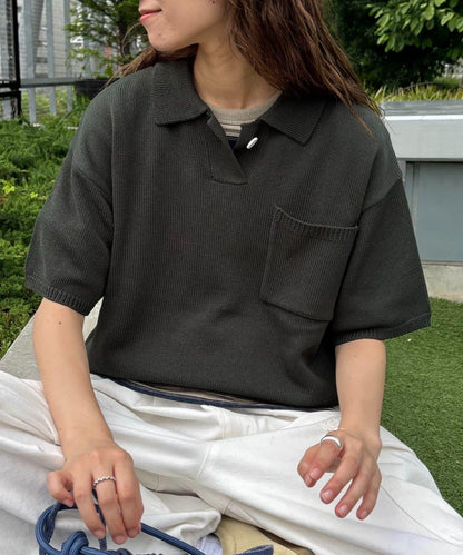 【男女通用】夏季針織polo衫