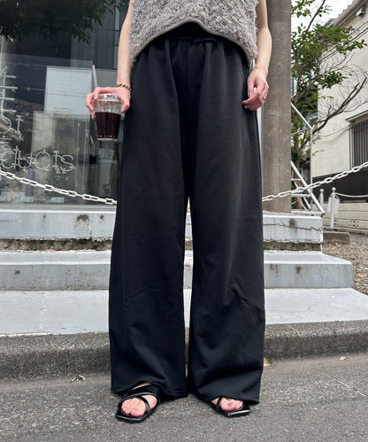 裡毛寬鬆運動褲/休閒褲