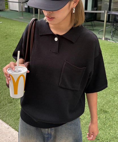 【男女通用】夏季針織polo衫