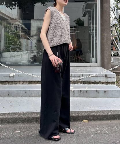 裡毛寬鬆運動褲/休閒褲