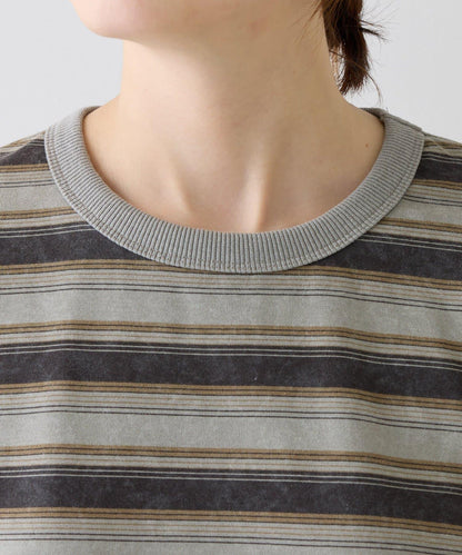 【CIAOPANIC TYPY】【UNISEX】復古風條紋T恤