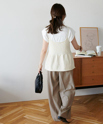 結子紋吊帶束胸上衣