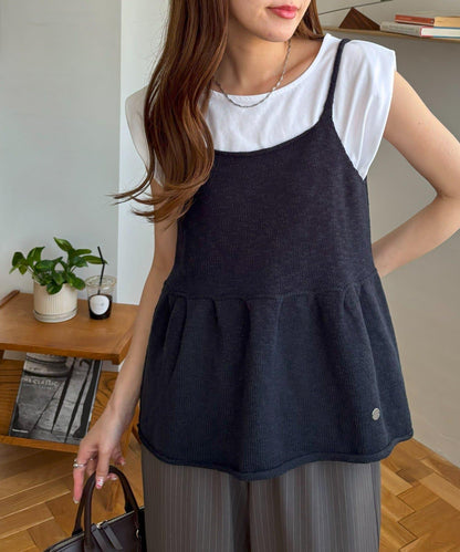 結子紋吊帶束胸上衣