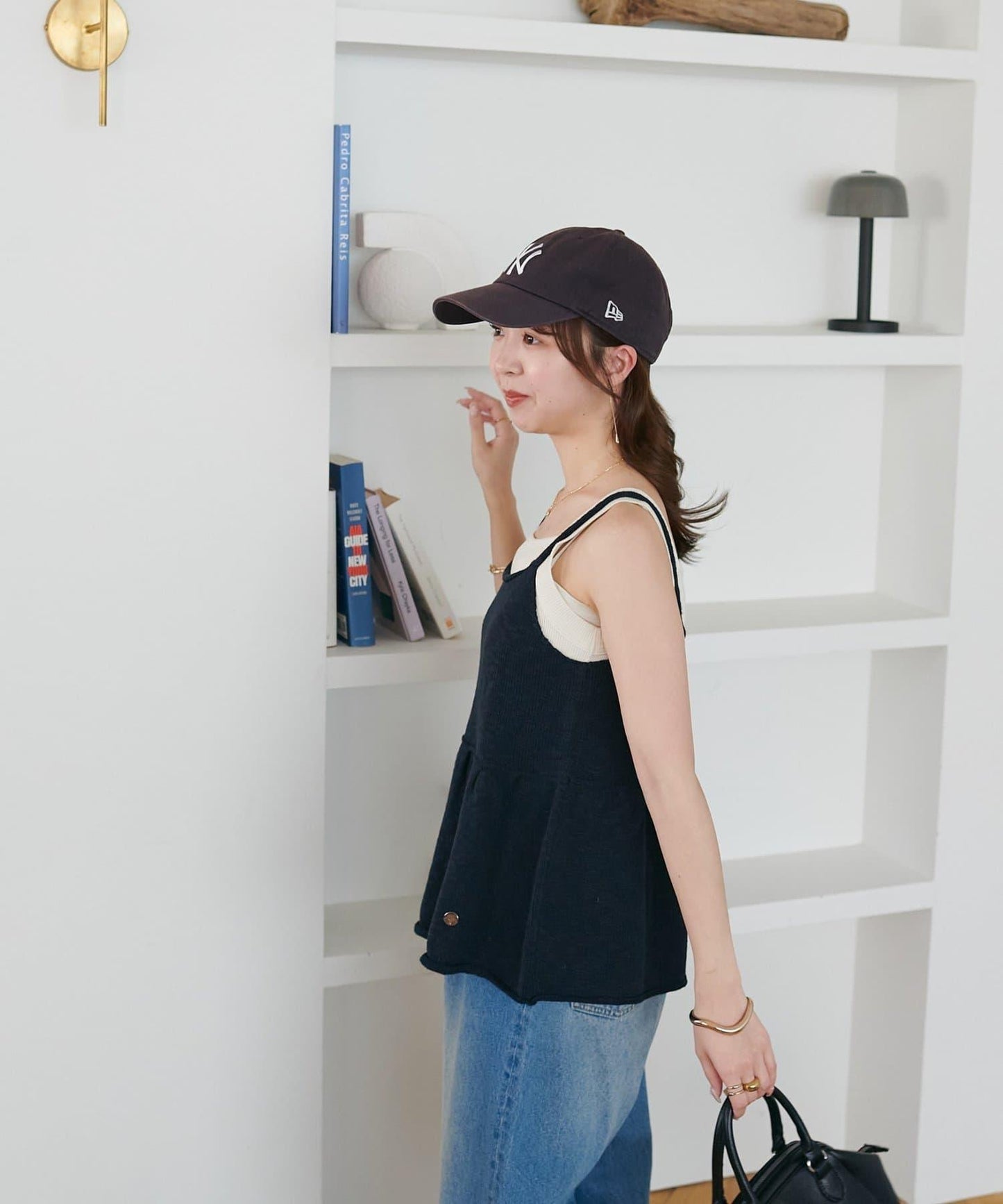 結子紋吊帶束胸上衣