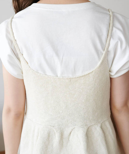 結子紋吊帶束胸上衣