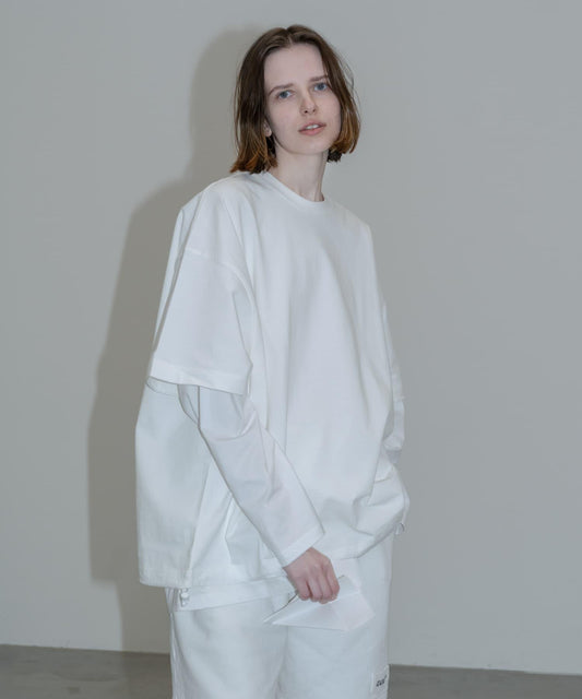 dDdDdDd 大號抽繩短袖T恤