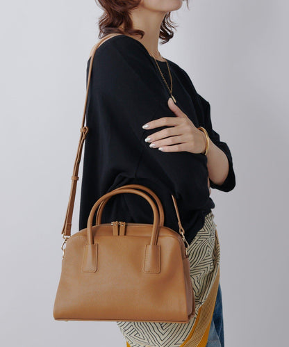 【既能優雅又能休閒】皮革波士頓