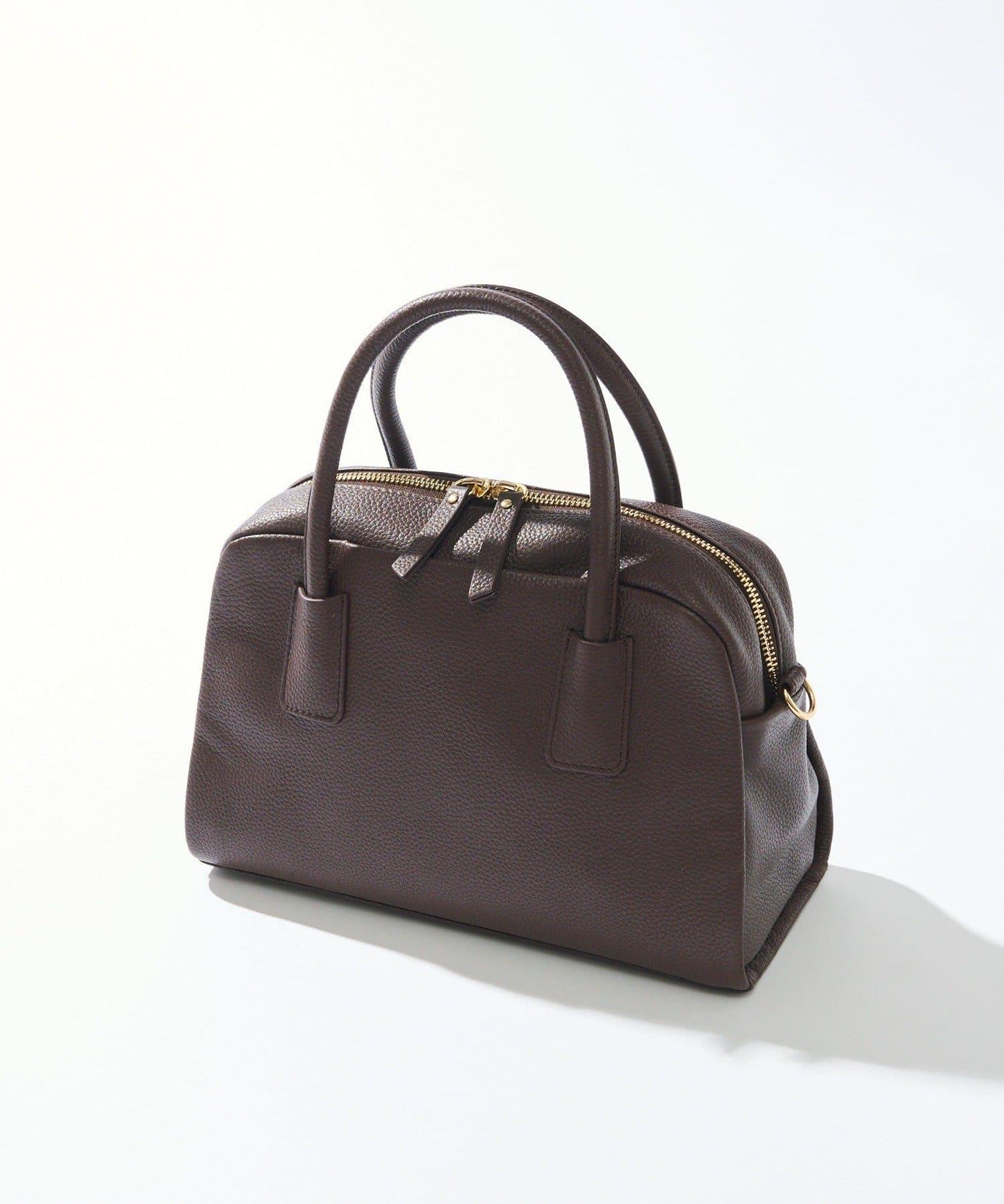 【既能優雅又能休閒】皮革波士頓