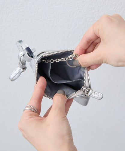 《真皮》D零件縱向皮套/掛包飾品