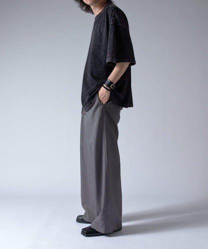 Lui's 粉感漂染寬鬆 BIG T恤