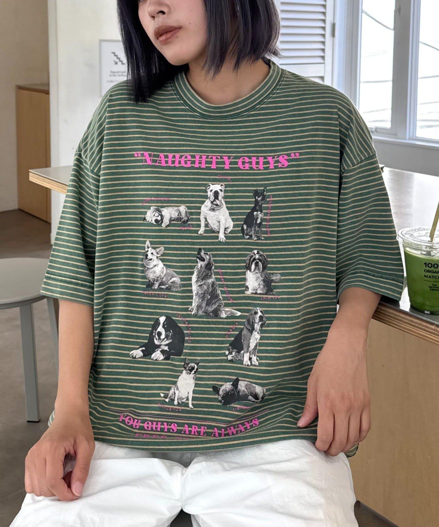 【SG】粉末處理印花&刺繡T恤