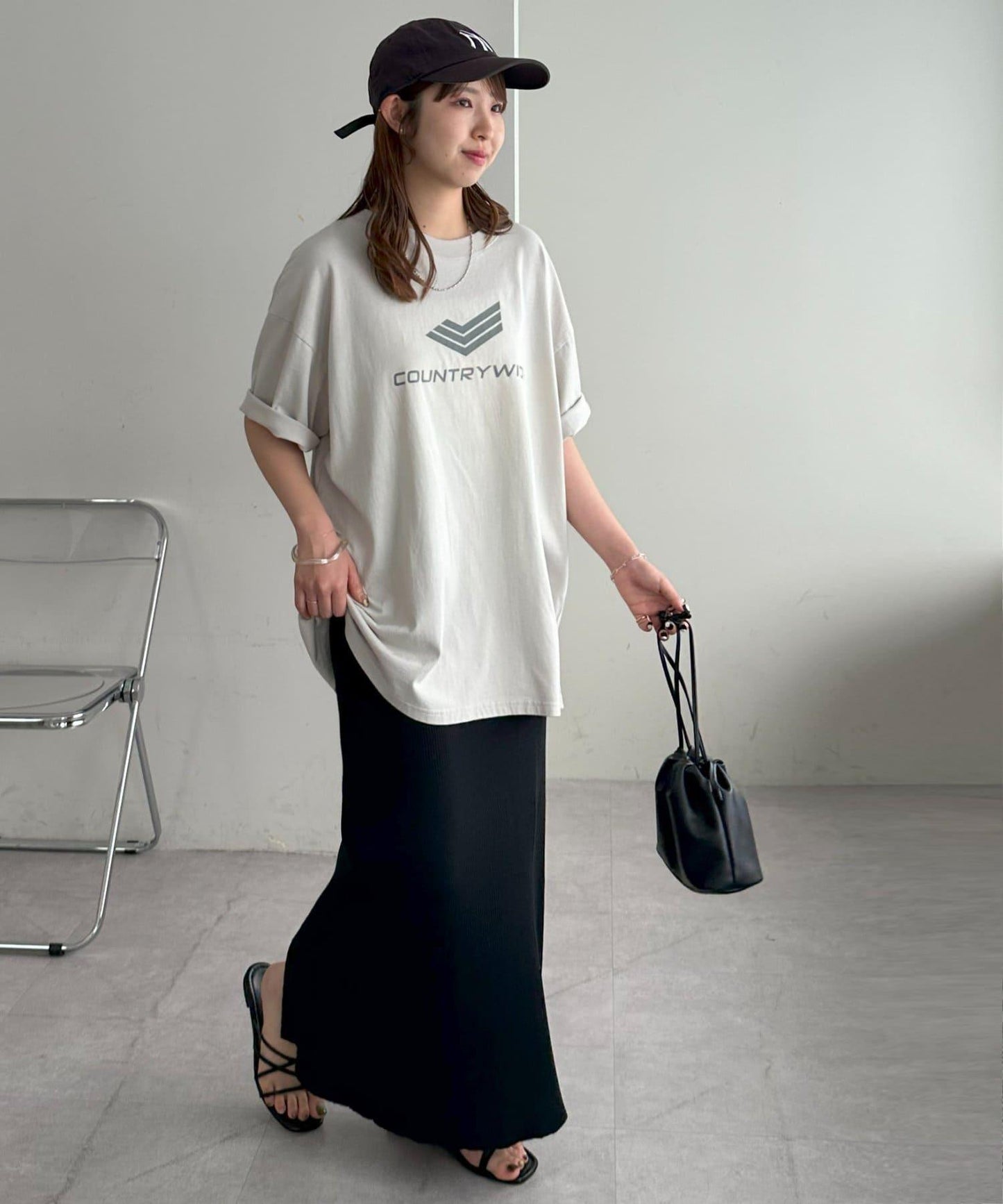 Discoat 噴染加工 企業圖案 T恤