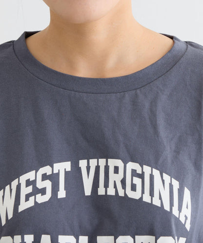 美國棉切換印花T恤