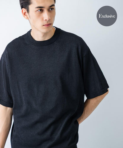 聯名款 crepuscule×UR Washi Knit Short-Sleeve T-shirts T恤