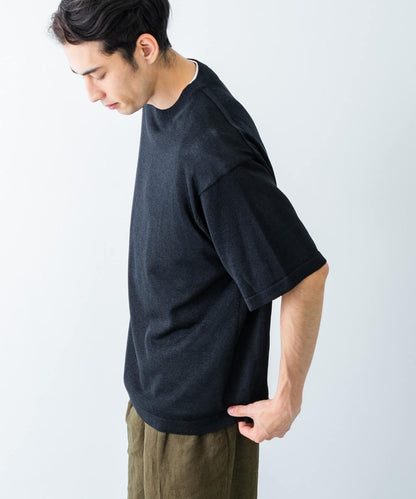聯名款 crepuscule×UR Washi Knit Short-Sleeve T-shirts T恤