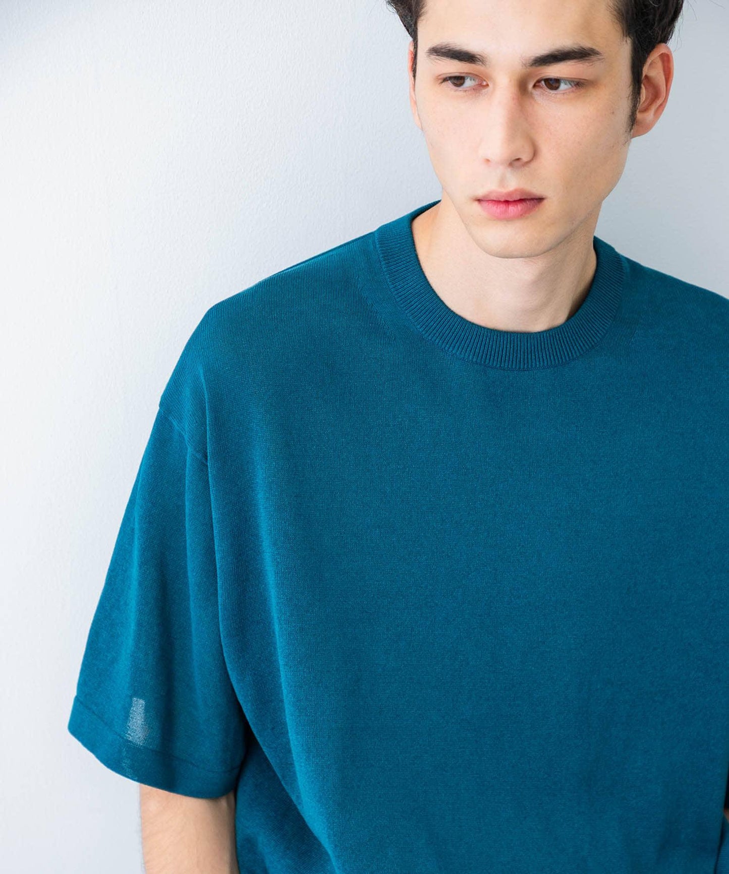 聯名款 crepuscule×UR Washi Knit Short-Sleeve T-shirts T恤