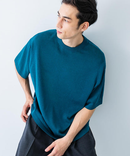 聯名款 crepuscule×UR Washi Knit Short-Sleeve T-shirts T恤