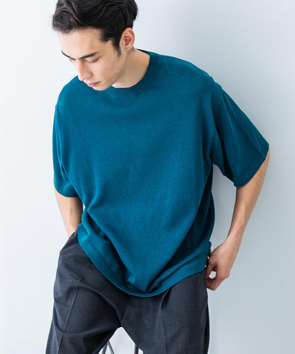 聯名款 crepuscule×UR Washi Knit Short-Sleeve T-shirts T恤