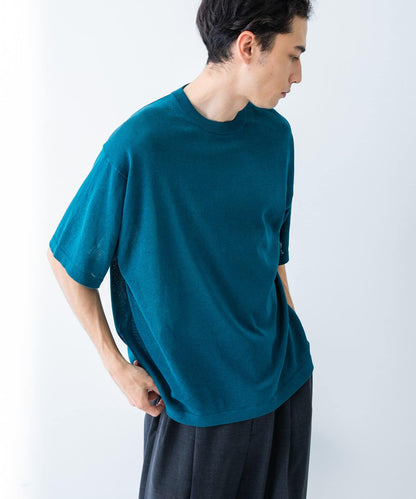 聯名款 crepuscule×UR Washi Knit Short-Sleeve T-shirts T恤