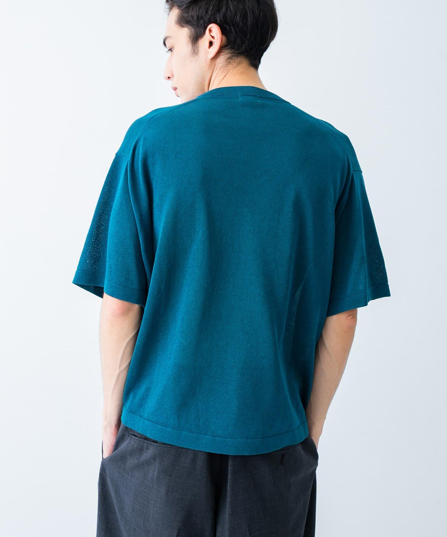 聯名款 crepuscule×UR Washi Knit Short-Sleeve T-shirts T恤