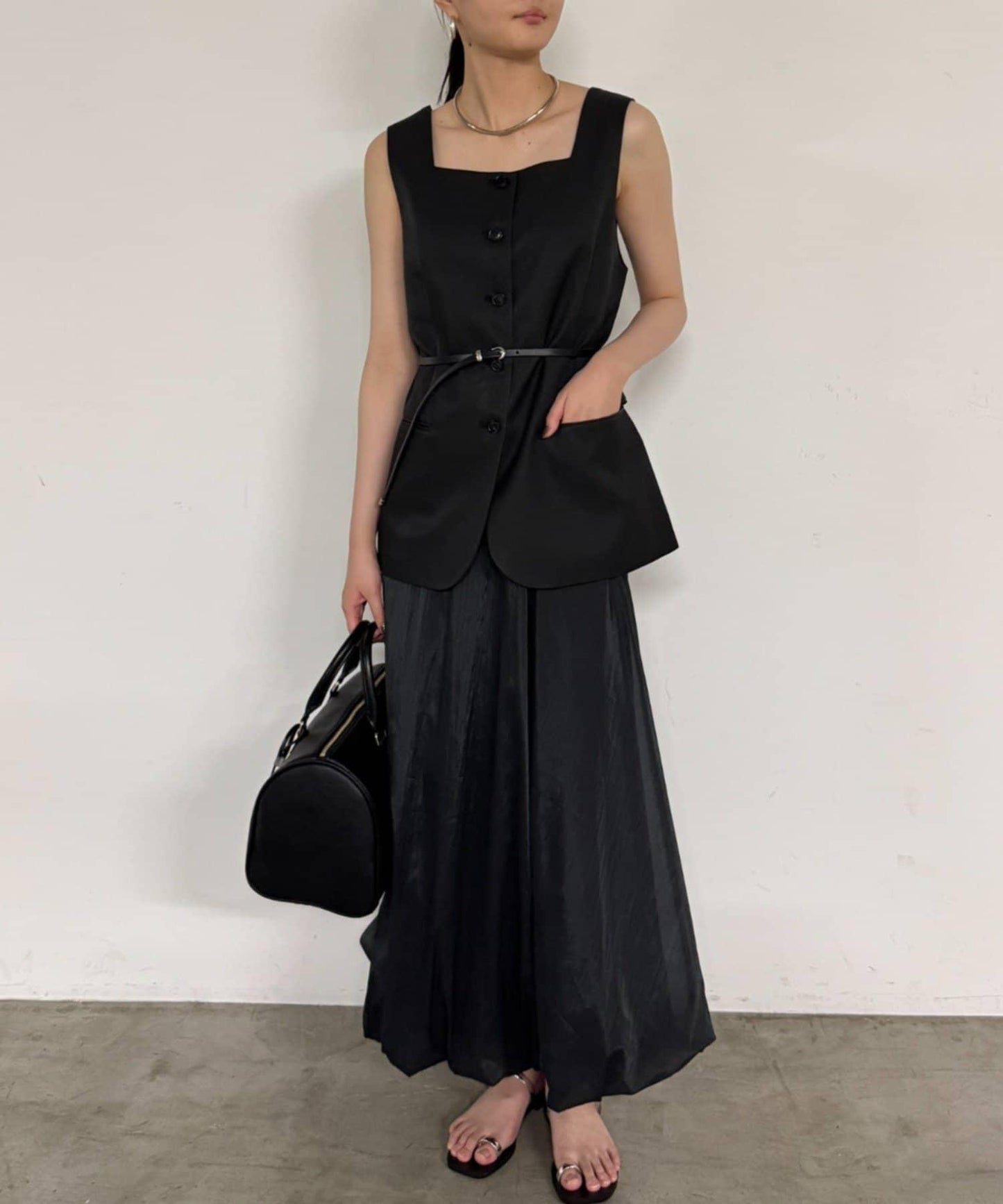 Loungedress 方領馬甲