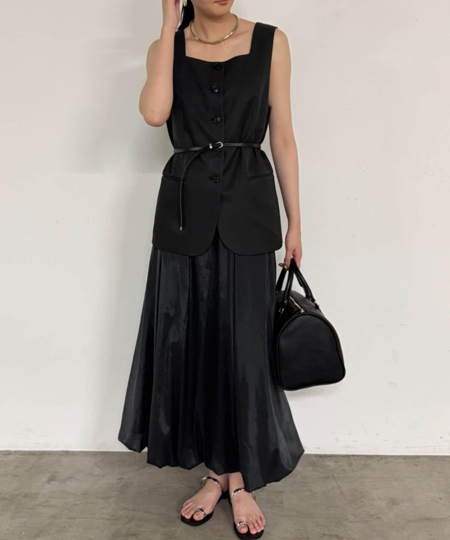 Loungedress 方領馬甲