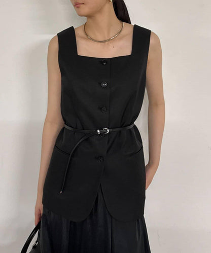 Loungedress 方領馬甲