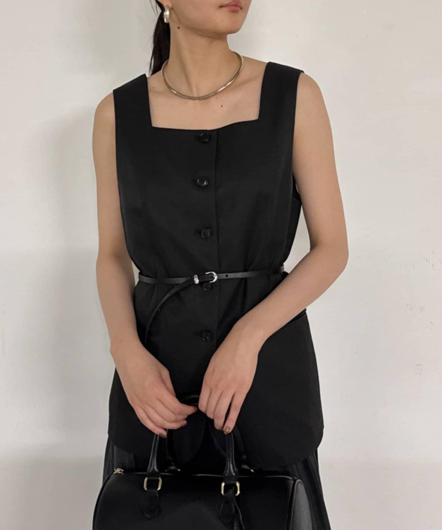 Loungedress 方領馬甲