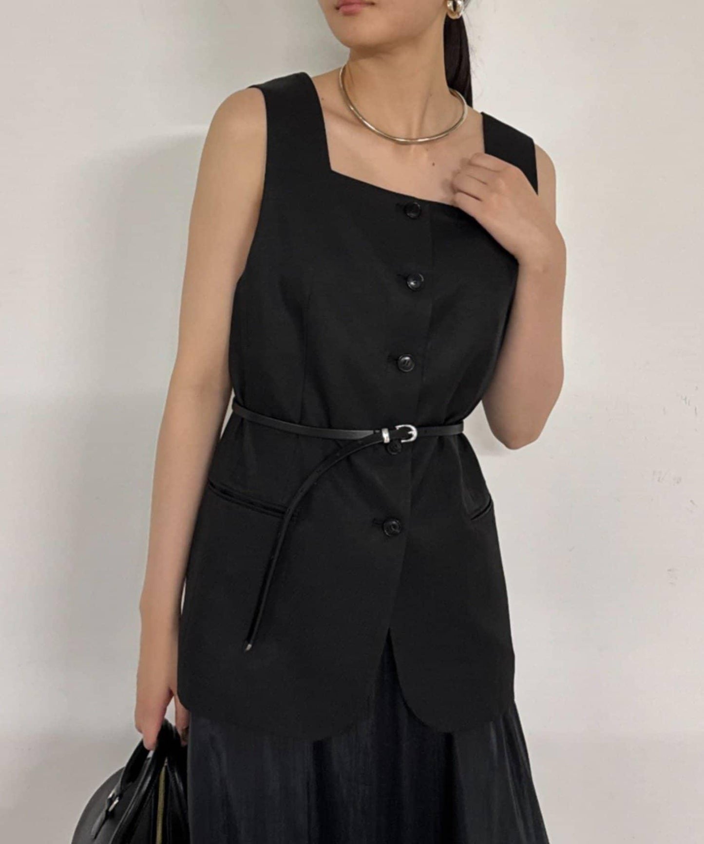 Loungedress 方領馬甲