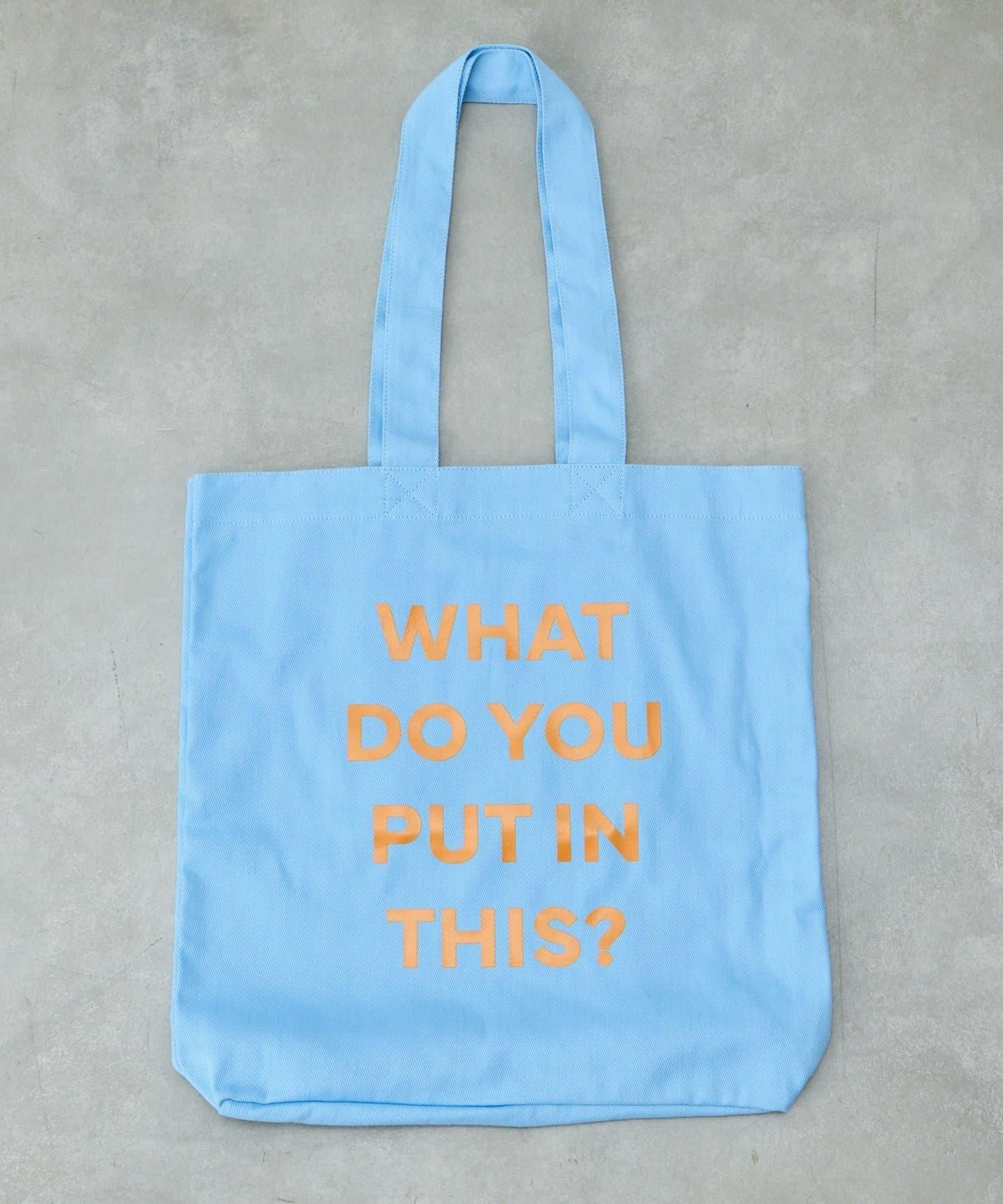 棉帆布標誌手提包