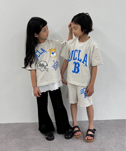 【限定】【兒童】【UCLA】聯名明款式一點標誌短褲