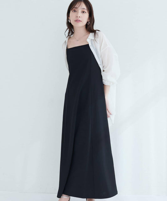 【ako】舒適背心連衣裙