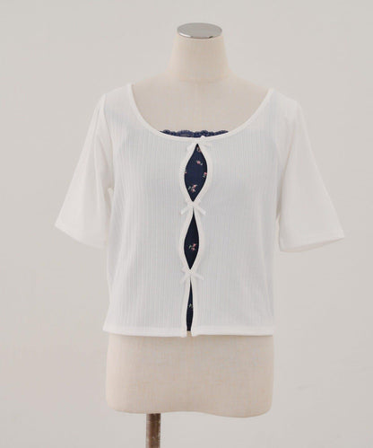 2套商品【RMAF】平紋T恤&吊帶套裝