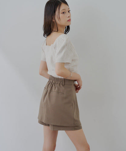 裹式設計短褲