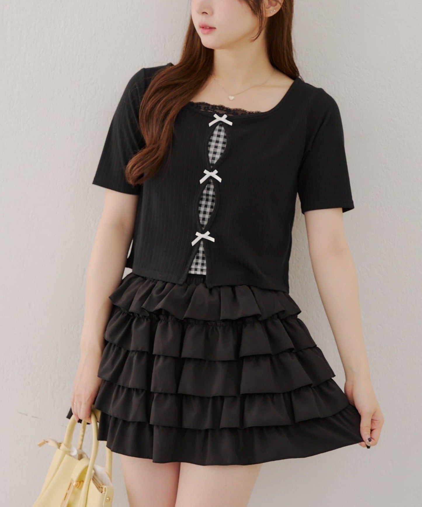 2套商品【RMAF】平紋T恤&吊帶套裝