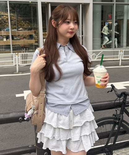 【@re.__mi23精選】假襯衫疊穿上衣