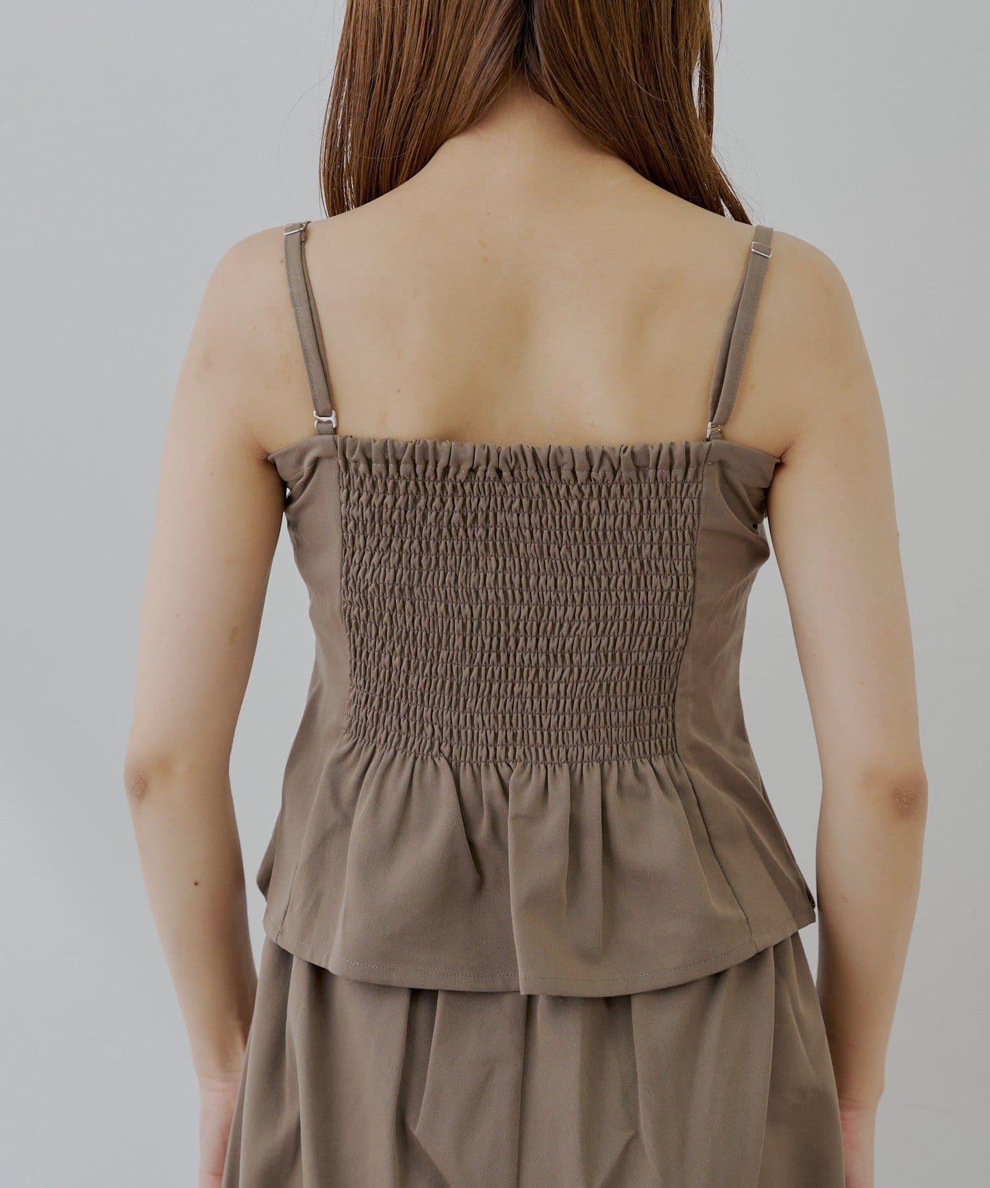 Chico 翻折設計西裝風連身褲