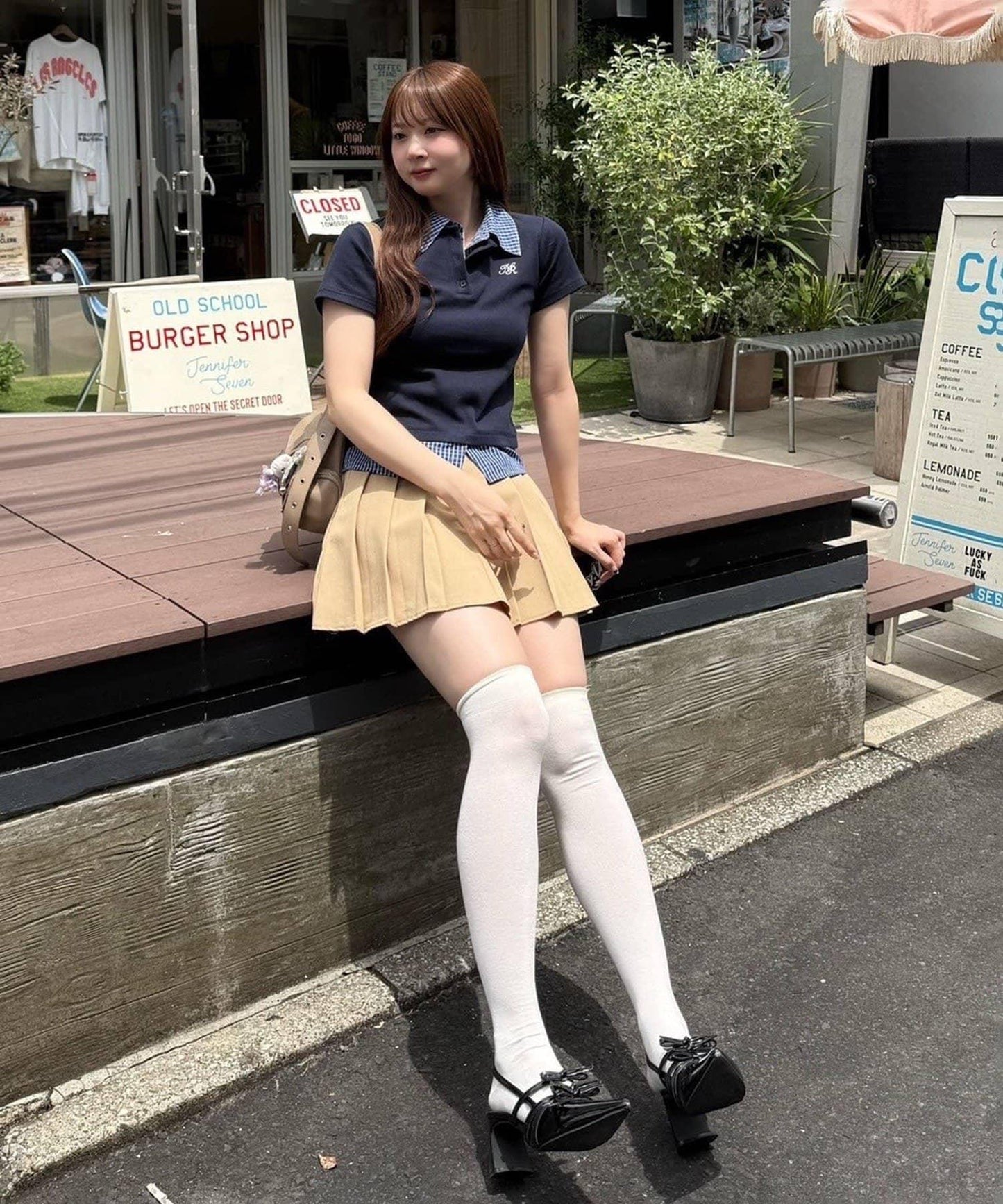 【@re.__mi23精選】假襯衫疊穿上衣