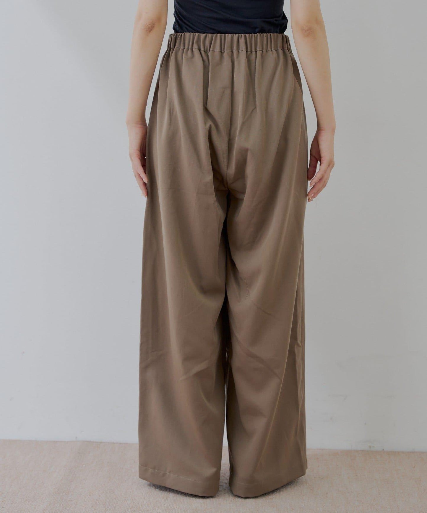 Chico 翻折設計西裝風連身褲