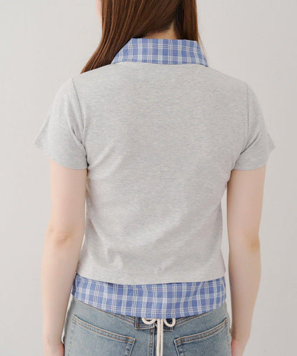 【@re.__mi23精選】假襯衫疊穿上衣