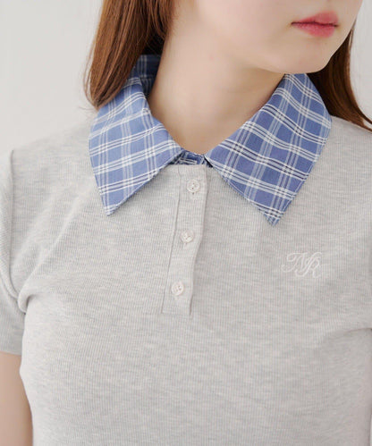 【@re.__mi23精選】假襯衫疊穿上衣