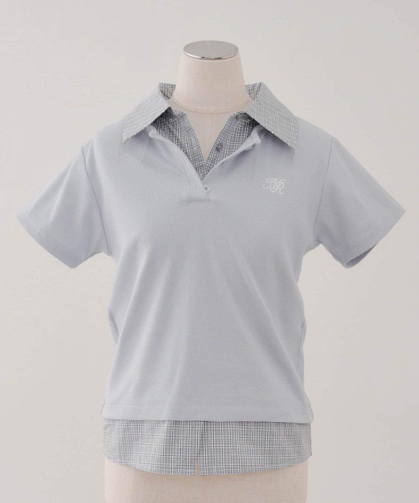 【@re.__mi23精選】假襯衫疊穿上衣