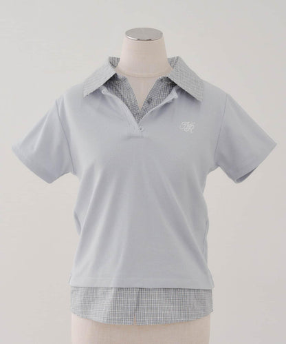 【@re.__mi23精選】假襯衫疊穿上衣