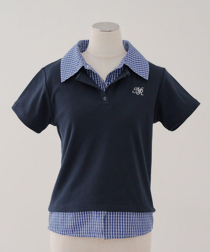 【@re.__mi23精選】假襯衫疊穿上衣