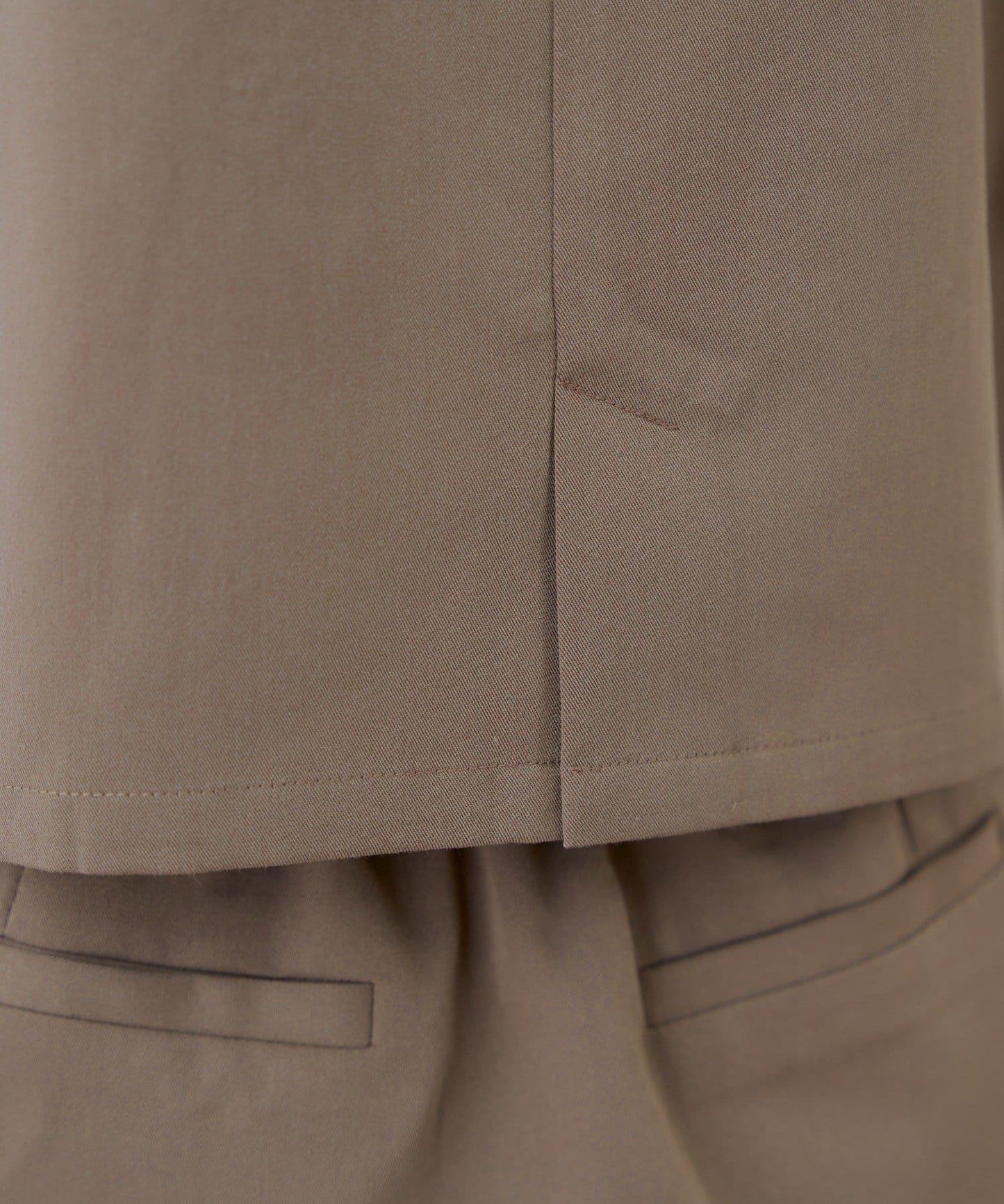 半袖雙排扣西裝外套